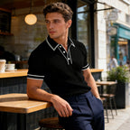 👕 50% RABATT! 🌞 Lässiges Sommer-Polohemd mit Kurzen Ärmeln – Atmungsaktive Baumwolle. Moderne Passform & Ideal Für Freizeit & Arbeit 💼