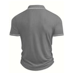 👕 50% RABATT! 🌞 Lässiges Sommer-Polohemd mit Kurzen Ärmeln – Atmungsaktive Baumwolle. Moderne Passform & Ideal Für Freizeit & Arbeit 💼