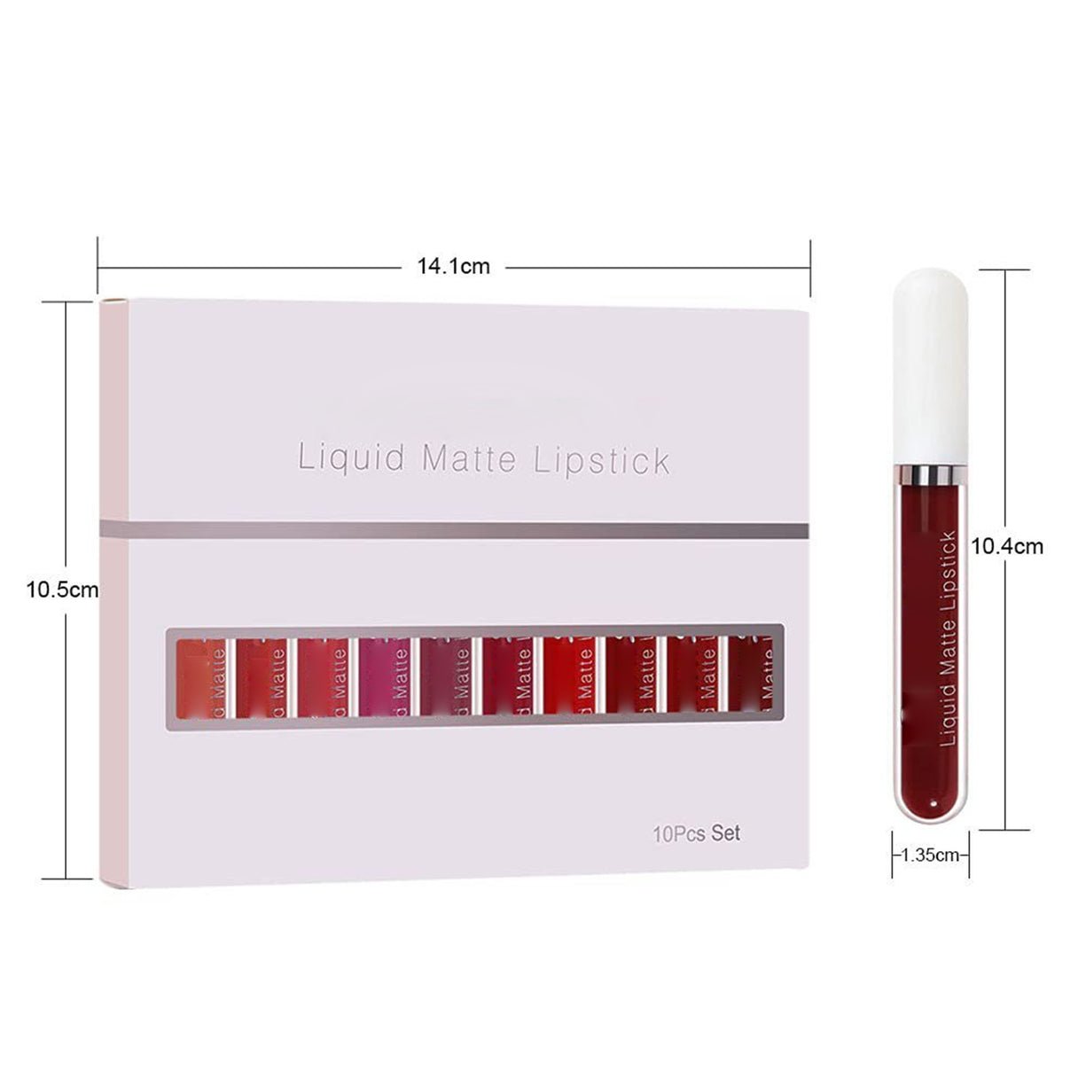 📢📢50 % RABATT !!!⏰18er-Set matter. wasserfester und langanhaltender Lipgloss