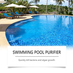 💧 Reinigungsflüssigkeit für Pools – kristallklares Wasser. mühelos! ✨ Schluss mit grünem Wasser und aggressiven Produkten – genießen Sie jederzeit ein gesundes. natürliches Badevergnügen. 🏊‍♂️💙
