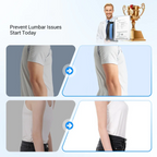 💐 SONDERANGEBOT – 50 % Rabatt! Hochwertiger magnetischer Lendenwirbelstrecker – sanfte Akupunkturmassage. atmungsaktiver Stoff