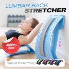 💐 SONDERANGEBOT – 50 % Rabatt! Hochwertiger magnetischer Lendenwirbelstrecker – sanfte Akupunkturmassage. atmungsaktiver Stoff