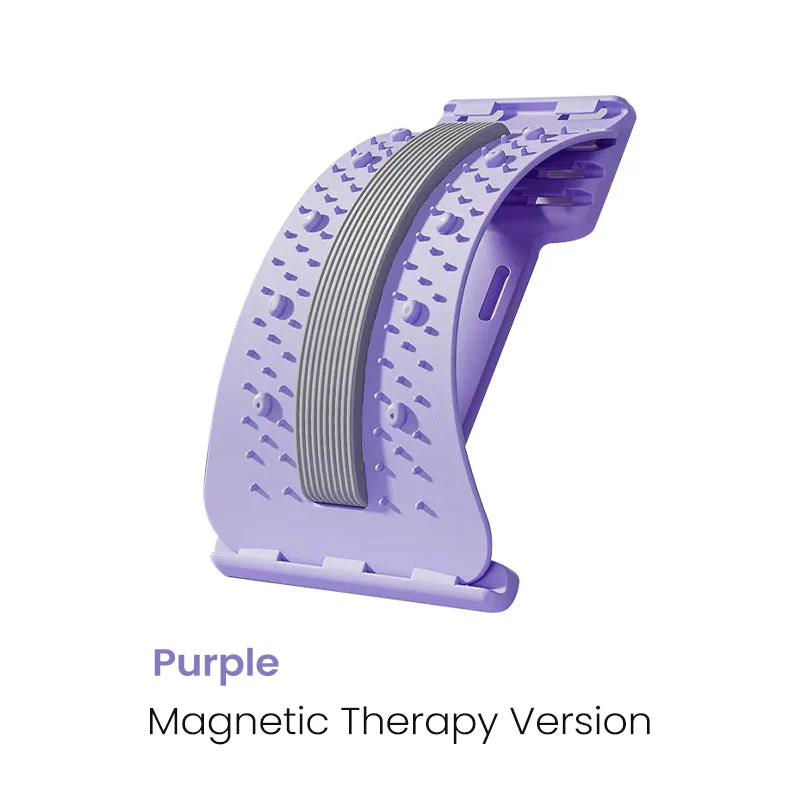 💐 SONDERANGEBOT – 50 % Rabatt! Hochwertiger magnetischer Lendenwirbelstrecker – sanfte Akupunkturmassage. atmungsaktiver Stoff