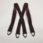 3.8 cm breiter Gurt mit Maiskorn-Muster – elastischer Karabiner-Gurt für Herren – ideal zum Klettern. Wandern & Outdoor-Aktivitäten⛰️🧗‍♂️