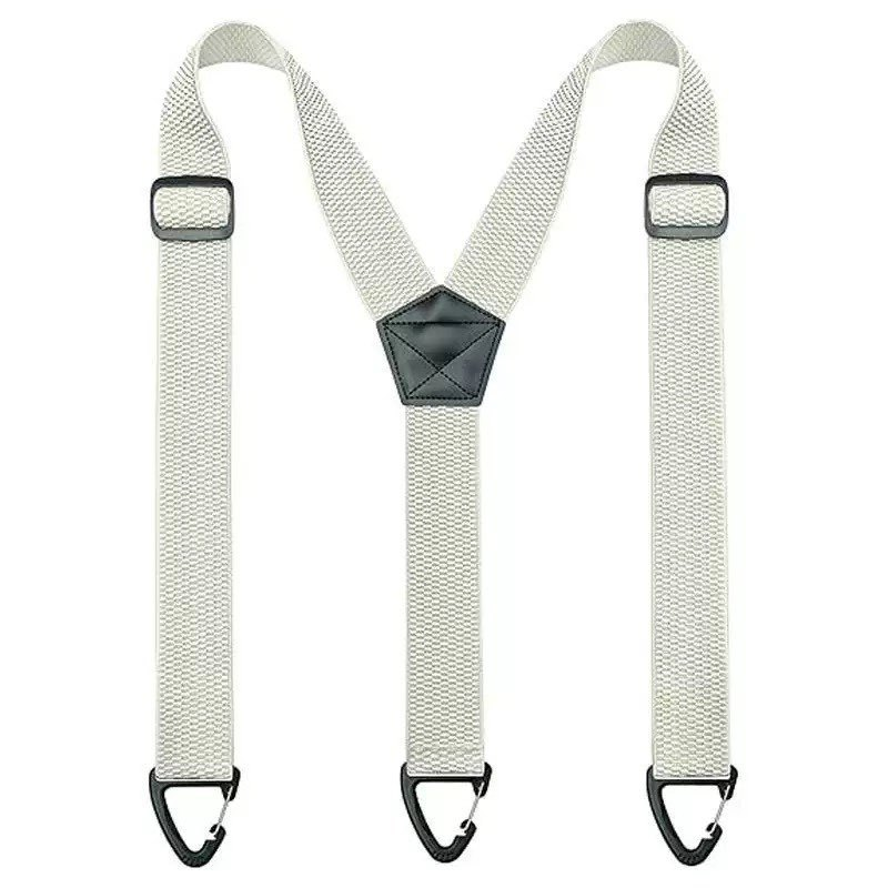 3.8 cm breiter Gurt mit Maiskorn-Muster – elastischer Karabiner-Gurt für Herren – ideal zum Klettern. Wandern & Outdoor-Aktivitäten⛰️🧗‍♂️