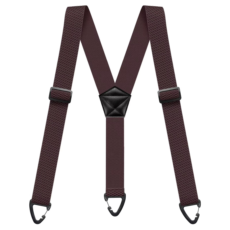 3.8 cm breiter Gurt mit Maiskorn-Muster – elastischer Karabiner-Gurt für Herren – ideal zum Klettern. Wandern & Outdoor-Aktivitäten⛰️🧗‍♂️
