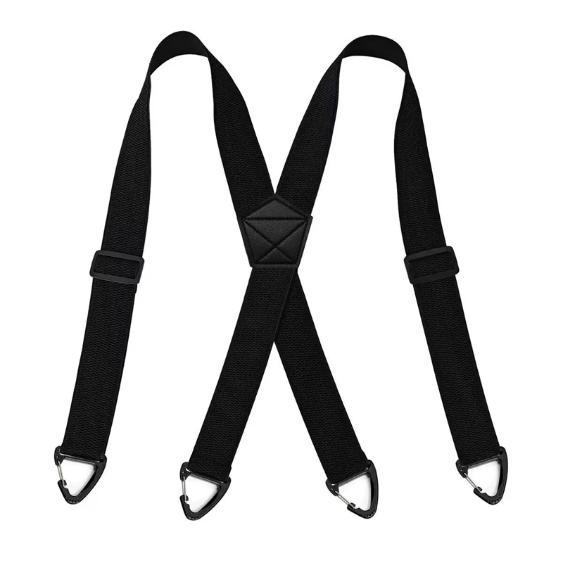 3.8 cm breiter Gurt mit Maiskorn-Muster – elastischer Karabiner-Gurt für Herren – ideal zum Klettern. Wandern & Outdoor-Aktivitäten⛰️🧗‍♂️