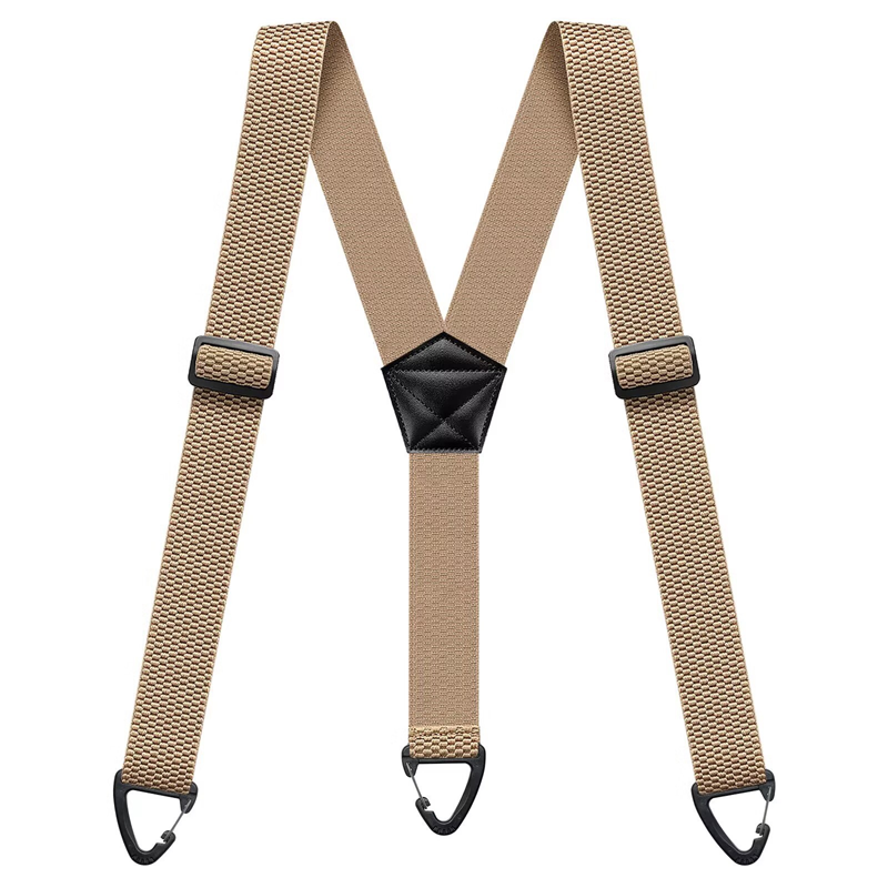 3.8 cm breiter Gurt mit Maiskorn-Muster – elastischer Karabiner-Gurt für Herren – ideal zum Klettern. Wandern & Outdoor-Aktivitäten⛰️🧗‍♂️