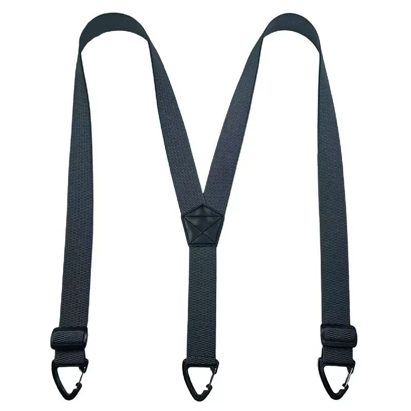 3.8 cm breiter Gurt mit Maiskorn-Muster – elastischer Karabiner-Gurt für Herren – ideal zum Klettern. Wandern & Outdoor-Aktivitäten⛰️🧗‍♂️