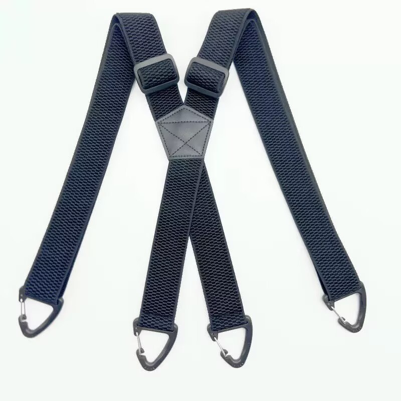 3.8 cm breiter Gurt mit Maiskorn-Muster – elastischer Karabiner-Gurt für Herren – ideal zum Klettern. Wandern & Outdoor-Aktivitäten⛰️🧗‍♂️